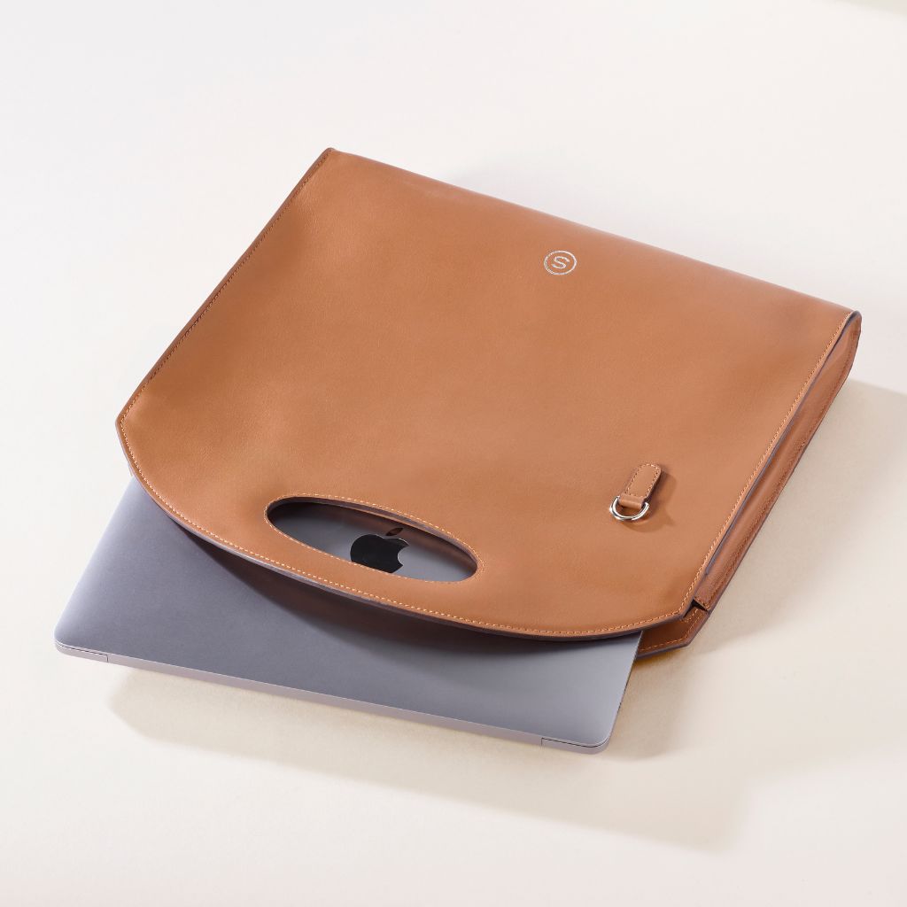 Sacoche modulable en cuir Partheas