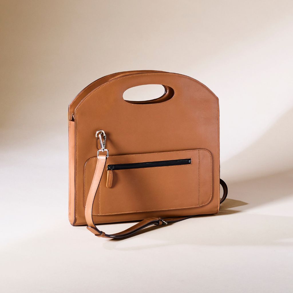 Sacoche modulable en cuir Partheas