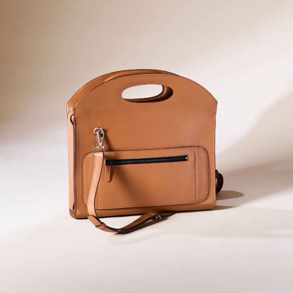 Sacoche bureau en cuir Atheas