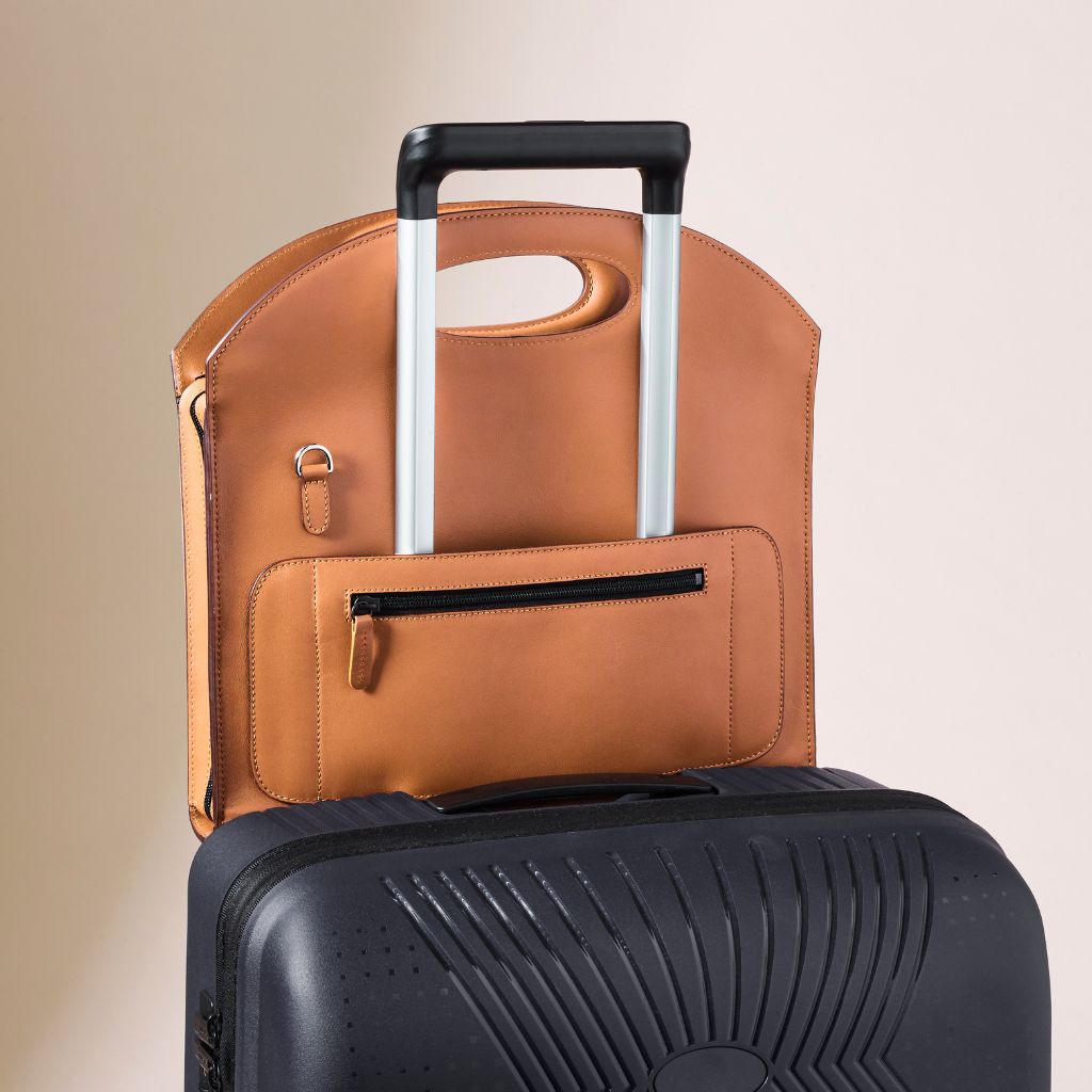 Sacoche bureau en cuir Atheas